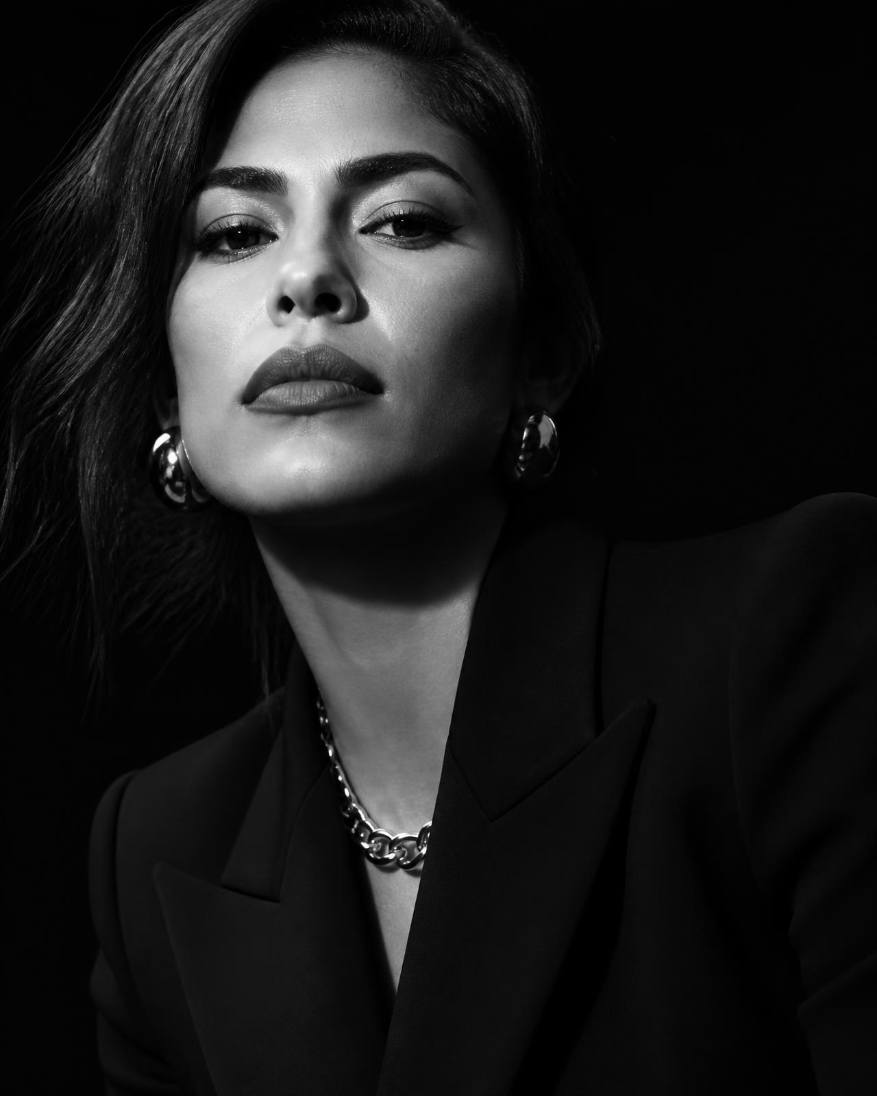 Portrait of a Latina Awards honoree in cinematic light